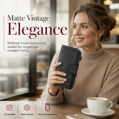 👛 LIMITED-TIME 50% OFF! ✨ Large Capacity Wallet Clutch – Stylish, Spacious & Easy to Carry