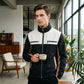 ⏰Last Day Sale 50% Off💃Men's Color Block Stand Collar Jacket
