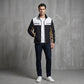 ⏰Last Day Sale 50% Off💃Men's Color Block Stand Collar Jacket