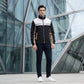 ⏰Last Day Sale 50% Off💃Men's Color Block Stand Collar Jacket