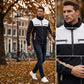 ⏰Last Day Sale 50% Off💃Men's Color Block Stand Collar Jacket