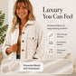 🍂 Women's Textured Long Sleeve Button-Down Shirt – Effortless Autumn Style