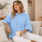 ⏰Last Day Sale 50% Off💃Women's Loose Fit Wide Sleeve Hoodie Casual Sweatshirt