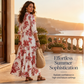 🍂 Women's Floral Print Maxi Dress – Feminine Elegance Meets Effortless Autumn Style