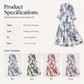 🍂 Women's Floral Print Maxi Dress – Feminine Elegance Meets Effortless Autumn Style