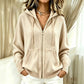 🧶✨ Women's Loose Hooded Knit Cardigan - Front Layer for Effortless Everyday Style