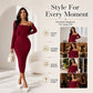 👗 Women's Ribbed Knit Bodycon Dress with Cropped Cardigan – Effortless Elegance for Autumn