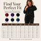 ⏰Last Day Sale 50% Off 💃 Women's Velvet Long Sleeve Top & Wide-Leg Pants Set