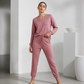 🍂 Women’s Long Sleeve Top & Jogger Lounge Set – Cozy Comfort Meets Effortless Style