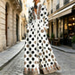 🎨 Women's Artistic Graffiti Print Maxi Dress – Bold Print Meets Effortless Style