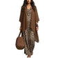 ⌛Limited-Time Offer🛍️Women's Chic Flowy Maxi Dress and Cover-Up Set