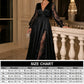 🌸 Women’s Elegant V Neck Lace Patchwork Maxi Dress – Elegant Feminine Style With Romantic Lace Details
