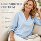 ⭐Women's V-Neck Loose-Fit Casual Top  – Effortless Casual Style for Everyday Wear