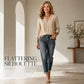 ⭐Women's V-Neck Loose-Fit Casual Top  – Effortless Casual Style for Everyday Wear