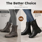 🥾 Women's Round Toe Chunky Heel Martin Boots – Chic Autumn Style & Everyday Comfort