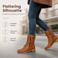 🥾 Women's Round Toe Chunky Heel Martin Boots – Chic Autumn Style & Everyday Comfort