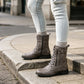 🥾 Women's Round Toe Chunky Heel Martin Boots – Chic Autumn Style & Everyday Comfort