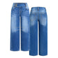 ⌛Limited-Time Offer🛍️Women's Wide-Leg Stretchy Jeans