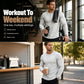✨ Men’s Slim-Fit Henley Shirt – Smart Casual Long-Sleeve Top for Effortless Everyday Style