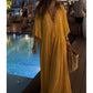 👗 Women’s Summer Lace V-Neck Loose Dress – Relaxed Fit with Elegant Feminine Detail