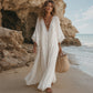 👗 Women’s Summer Lace V-Neck Loose Dress – Relaxed Fit with Elegant Feminine Detail