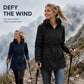 🌧️ Women's Water Resistant Hooded Rain Jacket – Lightweight Protection Meets Everyday Style