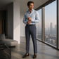 Men's Ice Silk Casual Trousers