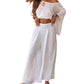 Women's Off-Shoulder Top & Wide-Leg Pants Set