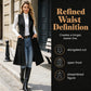 Women's Chic Sleeveless Open Front Longline Jacket