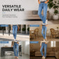 🍂 Women’s Stretch Straight-Leg Jeans – Flattering Comfort for Everyday Autumn Style