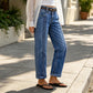 🍂 Women’s Stretch Straight-Leg Jeans – Flattering Comfort for Everyday Autumn Style