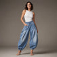 🍂 Women’s Loose Harem Denim Pants – Relaxed Comfort Meets Effortless Autumn Style