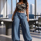 🍂 Women’s Loose Harem Denim Pants – Relaxed Comfort Meets Effortless Autumn Style