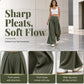 Women's Pleated Wide Leg Pants