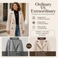 🍂 Women’s Double-Breasted Wool Coat – Timeless Elegance Meets Autumn Warmth