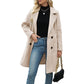 🍂 Women’s Double-Breasted Wool Coat – Timeless Elegance Meets Autumn Warmth