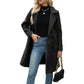 🍂 Women’s Double-Breasted Wool Coat – Timeless Elegance Meets Autumn Warmth