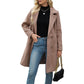 🍂 Women’s Double-Breasted Wool Coat – Timeless Elegance Meets Autumn Warmth