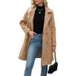 🍂 Women’s Double-Breasted Wool Coat – Timeless Elegance Meets Autumn Warmth
