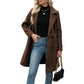 🍂 Women’s Double-Breasted Wool Coat – Timeless Elegance Meets Autumn Warmth