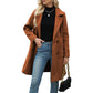 🍂 Women’s Double-Breasted Wool Coat – Timeless Elegance Meets Autumn Warmth