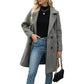 🍂 Women’s Double-Breasted Wool Coat – Timeless Elegance Meets Autumn Warmth