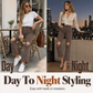 ✨ Women’s Leg-Lengthening Flare Jeans – Flattering Fit & Effortless Autumn Style