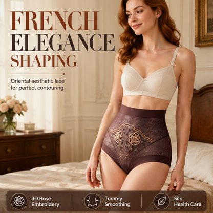 💞Women's High Waist Tummy Control Lace Panties– Smoothing Comfort & Feminine Style