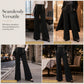🍂 Women’s High-Waisted Double-Breasted Trousers – Polished Elegance & Effortless Autumn Style