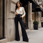 🍂 Women’s High-Waisted Double-Breasted Trousers – Polished Elegance & Effortless Autumn Style