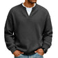 ⌛Limited-Time Offer-Layered Comfort Waffle Tee – Cozy Comfort & Effortless Autumn Style