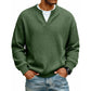 ⌛Limited-Time Offer-Layered Comfort Waffle Tee – Cozy Comfort & Effortless Autumn Style