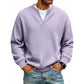 ⌛Limited-Time Offer-Layered Comfort Waffle Tee – Cozy Comfort & Effortless Autumn Style