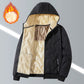 ❄️ Men’s Warm Zipper Hooded Coat – Winter Comfort Meets Everyday Style